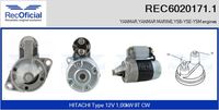 RECOFICIAL REC60201711 - Motor de arranque