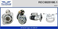 RECOFICIAL REC60201801 - Motor de arranque
