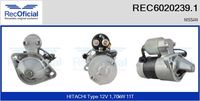 RECOFICIAL REC60202391 - Motor de arranque