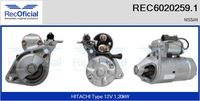 RECOFICIAL REC60202591 - Motor de arranque
