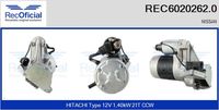 RECOFICIAL REC60202620 - Motor de arranque