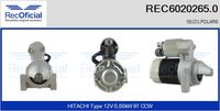 RECOFICIAL REC60202650 - Motor de arranque