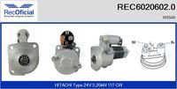 RECOFICIAL REC60206020 - Motor de arranque
