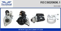 RECOFICIAL REC60206061 - Motor de arranque