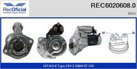 RECOFICIAL REC60206080 - Motor de arranque