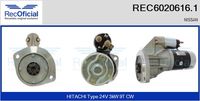 RECOFICIAL REC60206161 - Motor de arranque