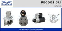 RECOFICIAL REC60211581 - Motor de arranque
