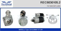 RECOFICIAL REC60301052 - Motor de arranque