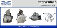 RECOFICIAL REC60301095 - Motor de arranque