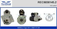 RECOFICIAL REC60301452 - Motor de arranque