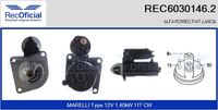 RECOFICIAL REC60301462 - Motor de arranque