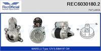 RECOFICIAL REC60301802 - Motor de arranque