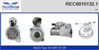 RECOFICIAL REC60151321 - Motor de arranque - Genuine