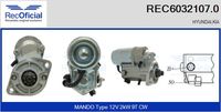 RECOFICIAL REC60321070 - Motor de arranque