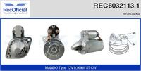 RECOFICIAL REC60321131 - Motor de arranque