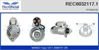 RECOFICIAL REC60321171 - Motor de arranque