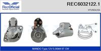 RECOFICIAL REC60321221 - Motor de arranque
