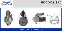 RECOFICIAL REC60321290 - Motor de arranque