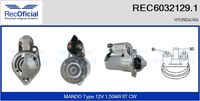 RECOFICIAL REC60321291 - Motor de arranque