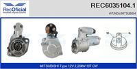RECOFICIAL REC60351041 - Motor de arranque