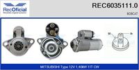 RECOFICIAL REC60351110 - Motor de arranque