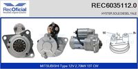 RECOFICIAL REC60351120 - Motor de arranque