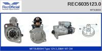 RECOFICIAL REC60351230 - Motor de arranque