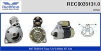 RECOFICIAL REC60351310 - Motor de arranque