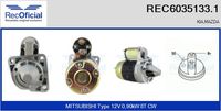 RECOFICIAL REC60351331 - Motor de arranque