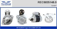 RECOFICIAL REC60351480 - Motor de arranque