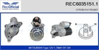 RECOFICIAL REC60351511 - Motor de arranque