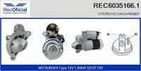 RECOFICIAL REC60351661 - Motor de arranque