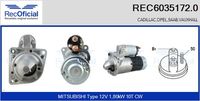 RECOFICIAL REC60351720 - Motor de arranque