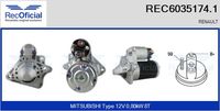 RECOFICIAL REC60351741 - Motor de arranque