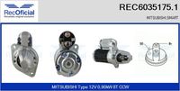 RECOFICIAL REC60351751 - Motor de arranque