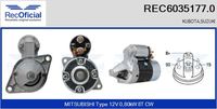 RECOFICIAL REC60351770 - Motor de arranque