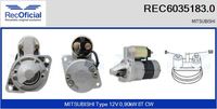 RECOFICIAL REC60351830 - Motor de arranque