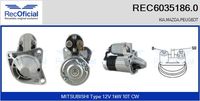 RECOFICIAL REC60351860 - Motor de arranque