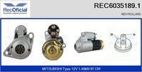RECOFICIAL REC60351891 - Motor de arranque