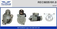 RECOFICIAL REC60351910 - Motor de arranque