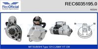 RECOFICIAL REC60351950 - Motor de arranque