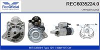 RECOFICIAL REC60352240 - Motor de arranque