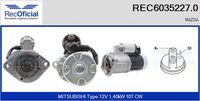 RECOFICIAL REC60352270 - Motor de arranque