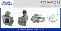 RECOFICIAL REC60352331 - Motor de arranque