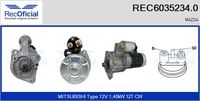 RECOFICIAL REC60352340 - Motor de arranque