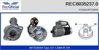 RECOFICIAL REC60352370 - Motor de arranque