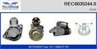 RECOFICIAL REC60352440 - Motor de arranque