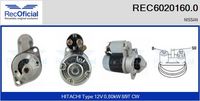 RECOFICIAL REC60201600 - Motor de arranque - Brand New HQ