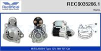 RECOFICIAL REC60352661 - Motor de arranque