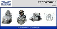 RECOFICIAL REC60352851 - Motor de arranque